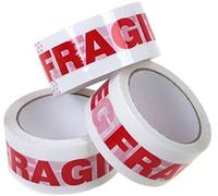 Fragile Packaging Tape | 48mm x 66m | Printed FRAGILE Packing Tape | Box Tape | Strong Heavy-Duty Tape (PACK OF 72 ROLLS)