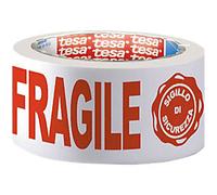 FRAGILE REDWHITE PKAGING TAPE 50MMW_ X 66MML -VC