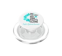 Fragile X syndrome Awareness sunflower Fragile X syndrome PopSockets PopGrip for MagSafe