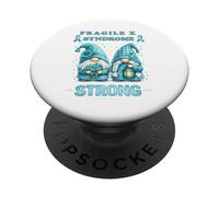 Fragile X Syndrome Strong Awareness Support Warrior Strength PopSockets Adhesive PopGrip