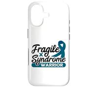 Fragile X Warrior Teal Ribbon Fragile X Syndrome Awareness Case for iPhone 17