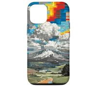 Fragmented Mountain Landscape Digital Art Case for iPhone 12/12 Pro