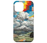 Fragmented Mountain Landscape Digital Art Case for iPhone 12 Pro Max