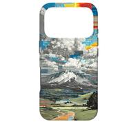 Fragmented Mountain Landscape Digital Art Case for iPhone 17 Pro