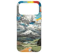 Fragmented Mountain Landscape Digital Art Case for iPhone 17 Pro Max