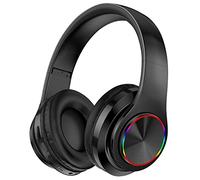 Fragolucyou Wireless Bluetooth Headphones-Colorful Light,Stereo