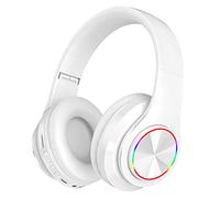 Fragolucyou Wireless Bluetooth Headphones-Colorful Light,Stereo