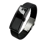 Fragrance Atomizer Bracelet, Essential Oil Diffuser Bracelet, Fragrance Spray Bracelet, Perfume Wristband Reusable, Portable Refillable Perfume Wristband, Adjustable Wristband for Men & Women (Black)