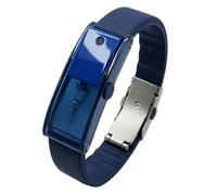 Fragrance Atomizer Bracelet, Essential Oil Diffuser Bracelet, Fragrance Spray Bracelet, Perfume Wristband Reusable, Portable Refillable Perfume Wristband, Adjustable Wristband for Men & Women (Blue)