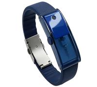 Fragrance Atomizer Bracelet, Essential Oil Diffuser Bracelet, Perfume Wristband Reusable Suitable for All Perfumes,Suitable for All Perfumes, Valentine's Day Gift (Blue)