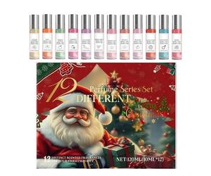 Fragrance Box - Twelve Long Wear Luxury Aromas, Refreshing Notes And Stylish Compact Bottles For Women | For Romantic Evenings Winter Celebrations Commuting Shopping Gatherings Special Occasions