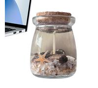 Fragrance Candle - Wax Light | Chocolate Candle | Natural Soy Lamp | Gel Scented Lamp | Sea Shell Gel Wax Lantern | Relaxing Air Environment at Home, Lanterna