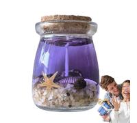 Fragrance Candle - Wax Light | Chocolate Candle | Natural Soy Lamp | Gel Scented Lamp | Sea Shell Gel Wax Lantern | Relaxing Air Environment at Home, Lanterna