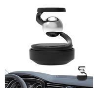 Fragrance Diffuser: Car Aromatherapy Diffuser, Machine Aromatherapy | Solar Powered Rotating Design, Natural Air Freshener, Decorative For Interior Dashboard, A