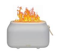 Fragrance Diffuser, Ultrasonic Flame Effect, Cold Mist Humidifier, Air Freshener and Humidifier, for Office, Student Dorm, Children's Room, Study Room, Music Room, Hotel, Classroom, Apartment
