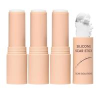 Fragrance-free silicone scar stick - 60% silicone barrier, suitable for all skin tones, stretch mark and scar care, gentle for daily use