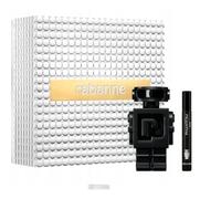 Fragrance Gift Set 100ml Parfum + 10ml Travel Spray in Sl lack Gift Box Men