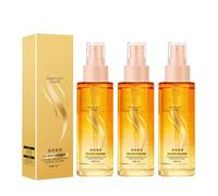 Fragrance Hair Care Essential Oil Spray, Long-Lasting Lightweight Hair Soft Essential Oil Spray, Perfumed Hair Care Essential for Split Ends, Smooth Frizz And Add Shine for Women, Men All Types (3Pc)