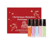Fragrance Mist - 5ml X 5 Christmas Reindeer Spray, Aromatic Mist Spray | Natural Long Lasting Perfume For Men Daily Bath Work Hair Skin Beach Dating Parties Mood Boosting And Others