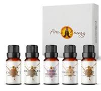 Fragrance Oil for Diffuser | 5x10ml Set for Candle Making, Soap Making, Wax Melts, Burner, Refill | Café Shop Inspired Scents