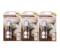Fragrance Oil Vanilla Scent Air Freshener Practical Droplet Dispenser- 3 x 10ml