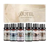 Fragrance Oils, Six Piece 10ml, Concentrated Car Candle Making, Home Diffuser Set, Uplifting Relaxation Scents, Spa Massage Bedroom Bathroom, Collectible Assortment Kit