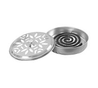 Fragrance Stick Holder, Fireproof Burner Stand Made of Stainless Steel, Holder for Fly Spirals, Suitable for Meditation, Yoga, Patio, Hiking, Home, Garden and Camping