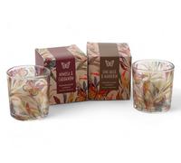 Fragranced Candles - Mimosa & Cardamom and Lime Basil & Mandarin - Set of 2
