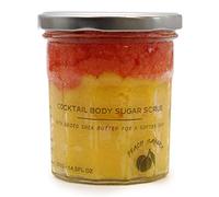 Fragranced Sugar Body Scrub - Watermelon Daiquiri Scent - 300g Exfoliating & Moisturizing Body Polish, 10x8 cm Jar (10x8 cm, Fragranced Sugar Body Scrub - Peach Sangria 300g)