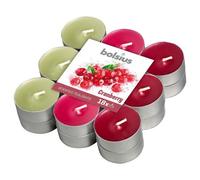 Fragranced Tealight Cranberry 36 Pack - Multicolour Tealights