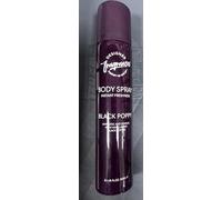 Fragrances Designer Body Spray, Black Poppy Scent with Vanilla and Black Coffee, Instant Freshness, Hypnotic and Sensual, 100ml