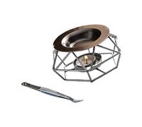 Fragrances Essential Oil Burners Waxes Melt Burners Tealight Warmer for Stress Relief, Meditations and Massage Tealight Warmer