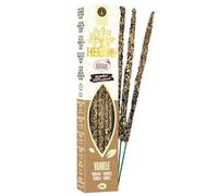 Fragrances & Sens - Natural Vanilla Incense Sticks Herbio, Handmade, Ecocert Certified, Long Burning Time (60 Minutes)