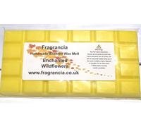Fragrancia A Single Handmade Highly Scented 85g Wax Melt Bar (ENCHANTED WILDFLOWERS)