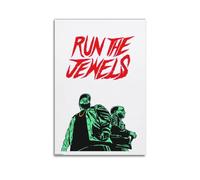 FRALHQFL Run The Jewels Poster Art Decoration Wall Poster Decoration Interior Poster Printing Decoration Bar Restaurant Decoration Aesthetics Poster Living Room Poster12x18inch(30x45cm) Unframe-style