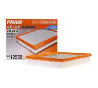 FRAM Extra Guard CA12535 Flexible Replacement Engine Air Filter for Select 2019-2023 Ford Ranger (2.3L), Provides Up to 12 Months or 12,000 Miles Filter Protection