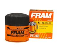 FRAM Extra Guard PH12060 10K Mile Change Automotive Replacement Interval Spin-On Engine Oil Filter for Select Vehicle Model Years, Vehicle Engine Protection Oil Filter for Everyday Drivers