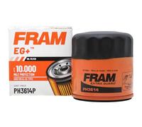FRAM Extra Guard PH3614 10K Mile Change Automotive Replacement Interval Spin-On Engine Oil Filter for Select Vehicle Model Years, Vehicle Engine Protection Oil Filter for Everyday Drivers