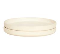 Otto Ceramic Plate Set of 2 Small Natural