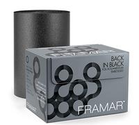 FRAMAR Black Embossed Roll Hair Foil, Hair Foils for Highlighting, Foils