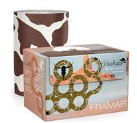 FRAMAR Cow Print Hair Foil - For Highlighting, Hair Color Foil Rolls, Salon Foils For Hair Highlighting Kit, Hair Color Foils For Hair Stylist 320 ft