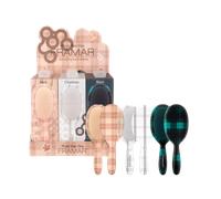 Framar Detangle Brush Plaid Hair Day Display 9pcs