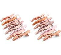 FRAMAR Neutral Crocodile Clips Hair - Sectioning Hair Clips For Styling, Hairdressing Alligator HairClips, Cute Hair Clips Women, Hair Styling Hairdresser Clips - 10 Pk (Pack of 2)