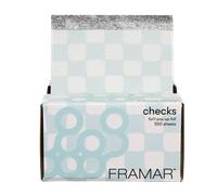 Framar Pop-Up Foil Checks Light Blue