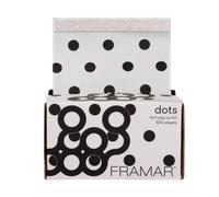 Framar Pop-Up Foil Polka Dots Black & White