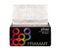 Framar 6x16 Extra Large Embossed Pop Up Hair Foil, Hair Foils for Highlighting, Foils for Highlights, Hairdressing Foil for Hair Highlights, Highlighting Foil, Non Slip Hair Foils for Colouring 250 Pk