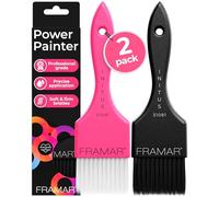 FRAMAR Power Painter Hair Dye Brush, Hair Colour Tint Brush and Dye Kit | Hair Dye Brush Kit, Professional Hair Colour Tint Brush for Highlights, Bleach & Salon Hair Coloring Applications