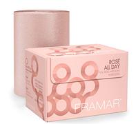 Framar Rosé Embossed Roll Hair Foil, Hair Foils for Highlighting, Foils for Highlights, Hairdressing Foil for Hair Highlights, Highlighting Foil, Framar Foil Sheets, Hair Foils for Colouring - 320ft