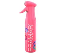 FRAMAR Continuous Spray Bottle For Hair, Hairdressser Spray Bottles - Pink | Hairdressser Spray Bottles, Water Mister, Ultra Fine Mist For Hairstyling, Plant Care, Pink 250ml