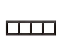 Simon54 DR4/48 4-Gang Universal Frame IP20/IP44 Anthracite